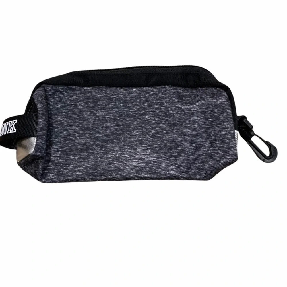 Victoria's Secret PINK Grey Marl Color Pouch NWOT